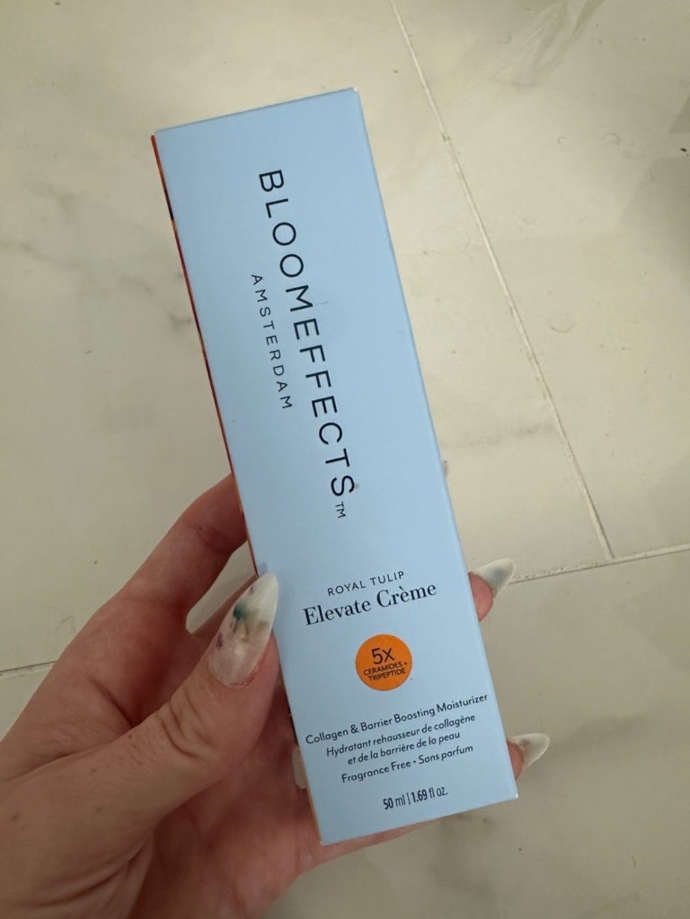 BloomEffects Royal Tulip Elevate Face Cream New Skincare Moisturizer